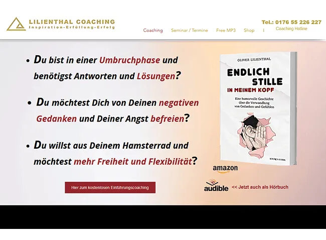 SEO für Coaching Baukastensystem WIX