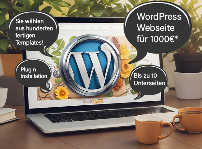 WordPress Webseite 1000 Euro